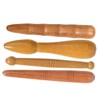 COLLBATH 4pcs Foot Massage Sticks Wooden Massage Bar Pressure Point