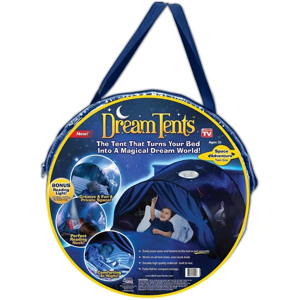 New! DreamTents Fun Pop Up Tent - Space Adventure - As Seen On TV!!