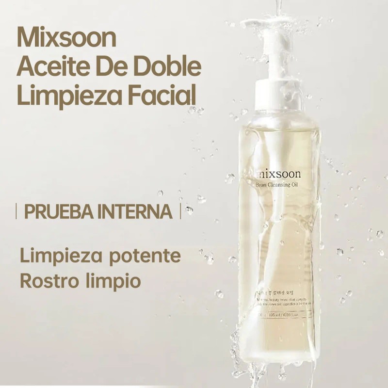 Mixsoon Bean Cleansing Oil Aceite De Doble Limpieza Facial
