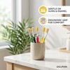 DUJINDENT Dolphin Gold Extra Soft Toothbrush Manual Long Flossing Bristle,