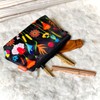 Cosmetic Bag - Zip Glam Black 25 x 14.5 x