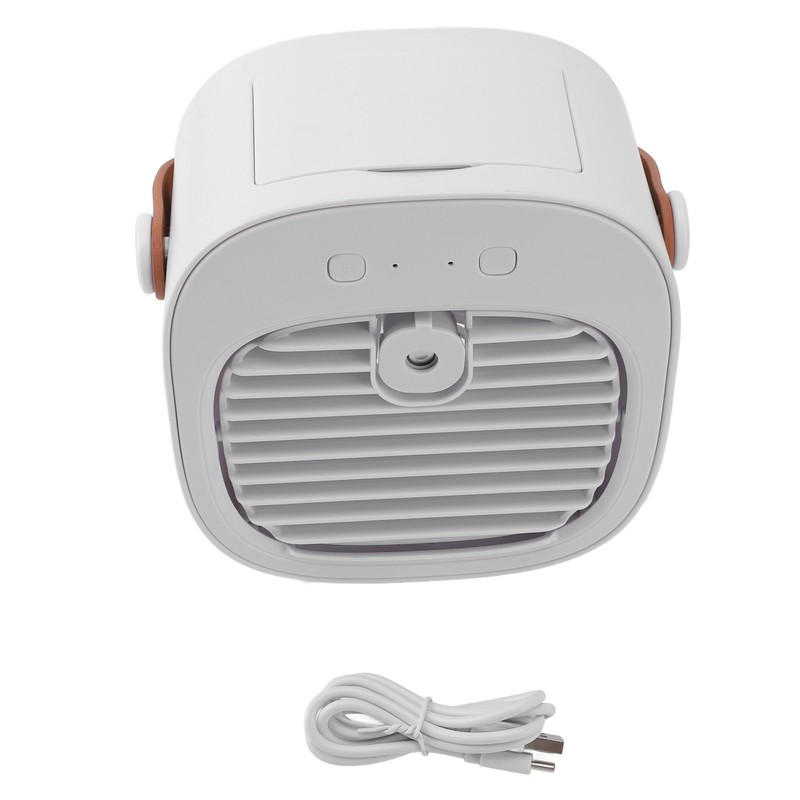 Portable Air Conditioner USB Rechargeable 3 Speeds Personal Evaporative Air