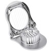 bremermann egg slicer, zinc alloy, soft-touch handles