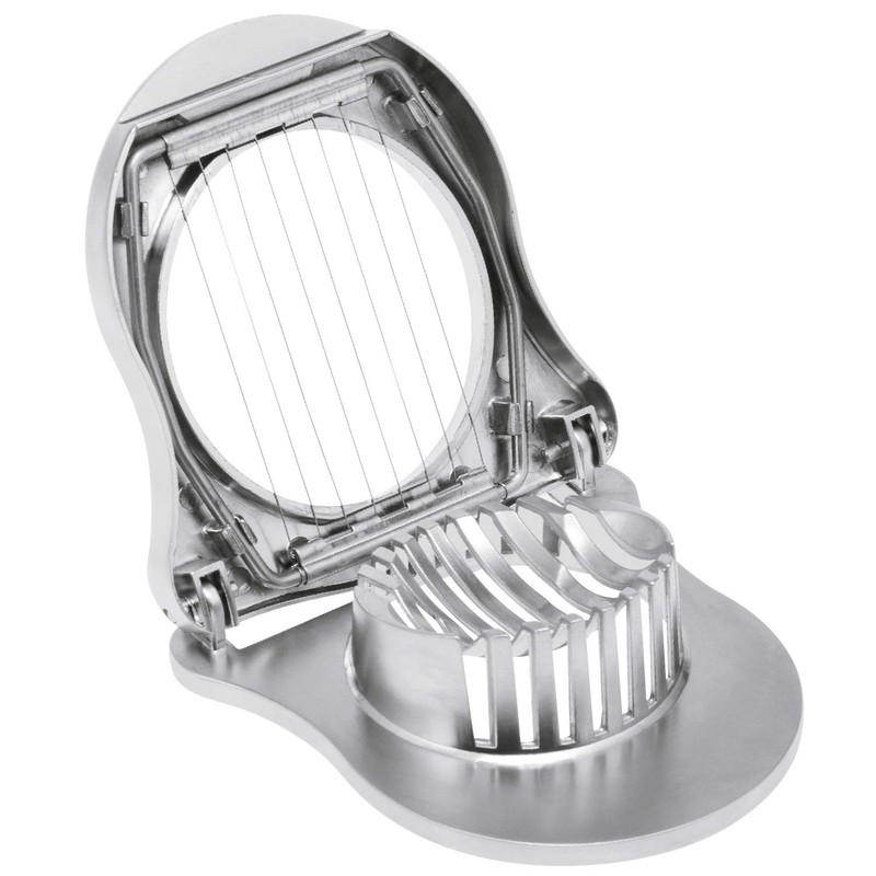 bremermann egg slicer, zinc alloy, soft-touch handles