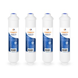 Aquaboon 4PK Premium Aquaboon T33Inline Post/Carbon Polishing Water Filter Cartridge Jaco