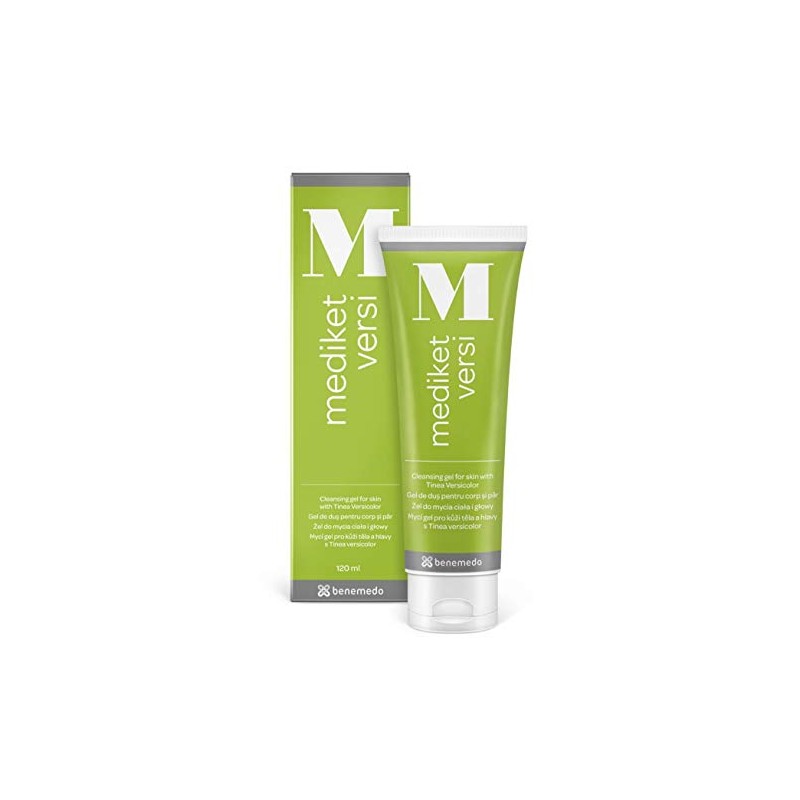 Mediket Versi Skin & Scalp Cleansing Gel 120ml Tinea Versicolor