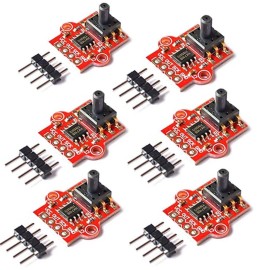 Almocn 6pcs 3.3-5V Digital Barometric Air Pressure Sensor Module Liquid Water Level