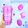 40 Pcs Nurse Appreciation Gifts Bulk 16oz Reusable Plastic Cups