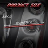 Tabanzhe Car Vent Outlet Trim-20PCS Car Air Outlet Strip Car