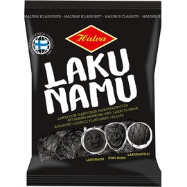 Halva Lakunamu Original Liquorice 1 Pack of 140 g