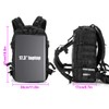 Helmet Backpack for Motorcycle Cycling, Large Capacity Waterproof Helmet Holder,