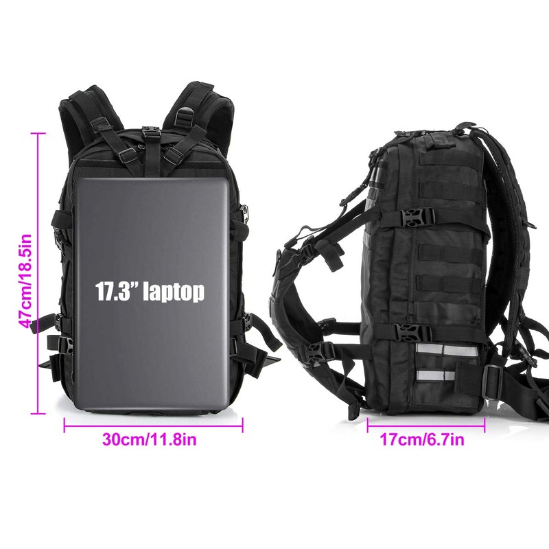 Helmet Backpack for Motorcycle Cycling, Large Capacity Waterproof Helmet Holder,