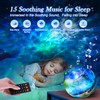 PIKOY Galaxy Projector,105 Light Modes Star Projector Light,15 White Noises+5.3