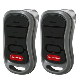 Termooan 2PCS Garage Door Remote Replacement for Genie Intellicode Openers, Compatible with G3T-BX G3T-R Models, 3-Button Garage Door Opener, Dual Frequency Auto-Seek (1997 to Present)