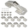 REDYA 8-Pack Hidden Hinges for Cabinet Doors Frameless Cabinet Hinges