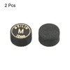 PATIKIL 12mm Pool Cue Tips, 2 Pack Medium Multiple Layer