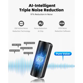 128G Magnetic Voice Recorder with AI-Intelligent Triple Noise Reduction,35 Days Continuous Recording Device,Voice Activated Audio Recorder,Digital Voice Recorder for Meetings/Interviews/Classroom…
