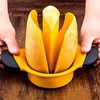 3-in-1 Mango Slicer/Peeler/Cutter/Splitter/Pitter with Stainless Steel Blade Pit Remover Tool