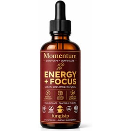 Tintura de Cordyceps Y Melena de León – Energía Orgánica Y Apoyo para La Concentración – Extracto Líquido Ultrapotente – 56 Ml
