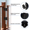 2pcs Patio Umbrella Holders, Outdoor Umbrella Base, Adjustable Metal Umbrella
