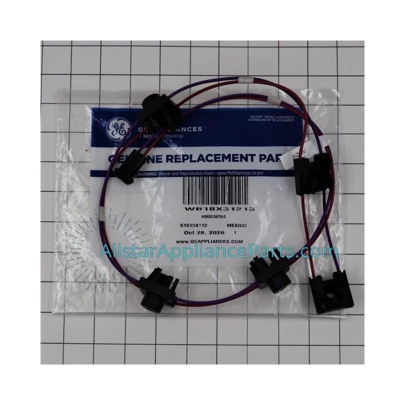 WB18X31213 Range Ignition Switch and Harness