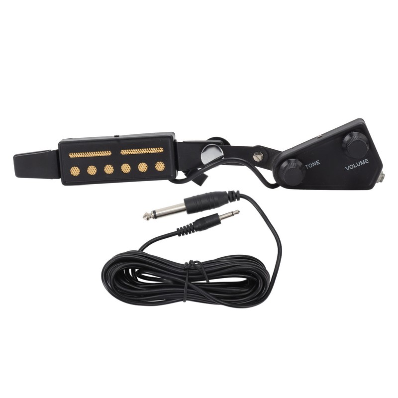 Soundhole Pickup Volume Tone Control 6 Hole Guitar Pickup for