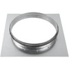 ECOPRO VENT 8" Inch Duct Connector Flange - Galvanized Steel
