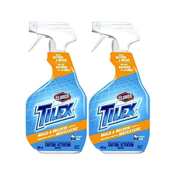 Tilex Plus Mold & Mildew Remover Spray, 32 Fluid Ounce (Pack of 2)