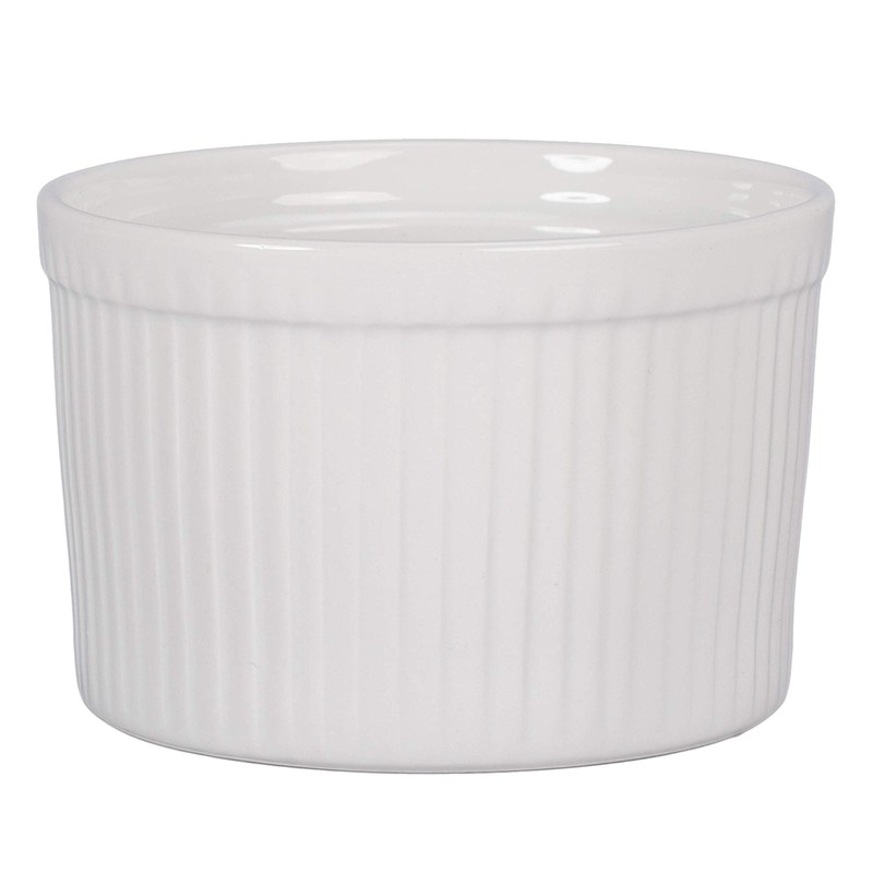 BIA Cordon Bleu Classic 8-Ounce Ramekin, Set of 4, White