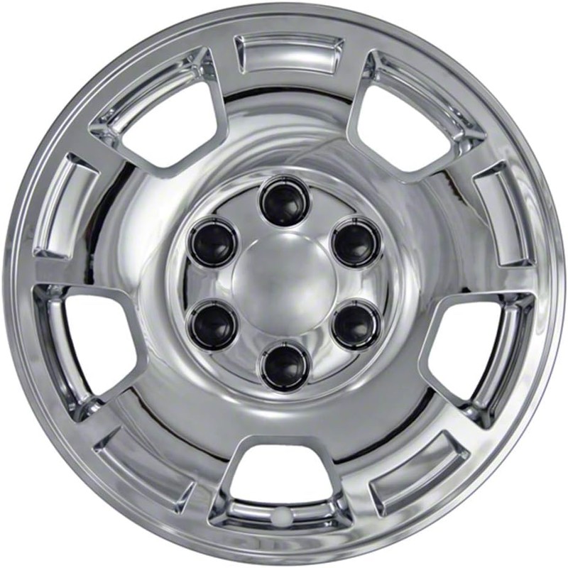 4-Pack of 17' Chrome Wheel Skins fit for Silverado 1500