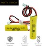 AA 900mAh 1.2V Exit Sign Emergency Light Batteries for UnitechOSA268