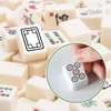 gisgfim Blank Mahjong Tiles Set Include 28 Pcs Blank Mahjong