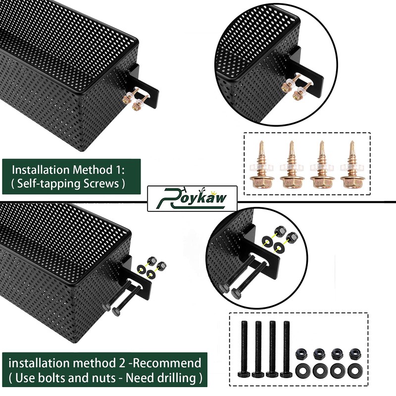 Roykaw Golf Cart Front Inner Basket Dash Storage Tray Organizer