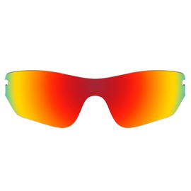 Revant Replacement Lenses Compatible With Oakley Radar Edge, Polarized, Fire Red MirrorShield