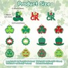 KitBeads 30 Pieces 15 Styles Green Saint Patrick Charms Enamel