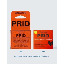 Hyland's PRID Drawing Salve, Topical Skin Irritation Relief, For Splinters....