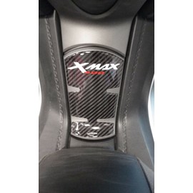 labelbike - 3D Tank Pad Resin Sticker for Decoration and Protection of Motorcycle Tank Compatible with Yamaha Xmax 400 2017-2021