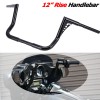 MPP 12" Rise Ape Hangers Handlebar For Harley Touring Road
