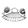 Blue Canyon Gecko Corner Rack, Shower Caddy with Vacuum Suction,
