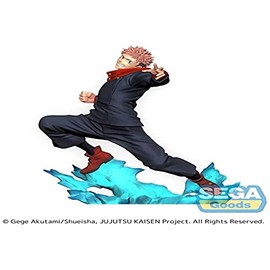 SEGA SG96044 Jujutsu Kaisen SPM PVC Statue Yuji Itadori 17 cm Collectable Figure, Multicoloured, Estándar