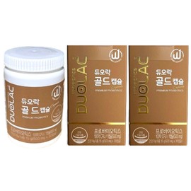 duorock Duolac Gold Capsule Probiotics Lactobacillus 60 tablets 2 months / 듀오락 골드 캡슐 프로바이오틱스 유산균 60정 2개월