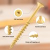 BNUOK Deck Screws 4 inch, Wood Screws #10 x 4,