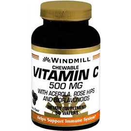 Windmill Windmill Vitamin C-500 Chewable Wafers 50 Tablets (Pack of 7)