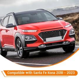 AMSPRAC Shark Fin Antenna Cover,Car Roof Antenna Caps Compatible with Hyundai Kona 2018 2019 2020 2021 2022 2023,for Kia Sorento 2019-2020,96210-J9300,Antenna Topper Cover with Chip,Glossy Black