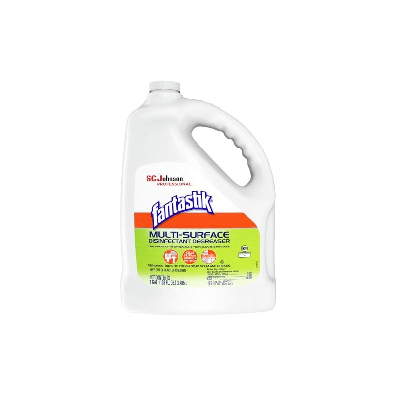 Fantastik Lemon Power Antibacterial Cleaner, 128 Fl Ounce