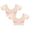 satithry 2PCS Ultra-Thin Underarm Anti-Sweat Lady's Underwear with Large Size