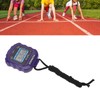Electronic Stopwatch Single Row 2 Display Sports Stopwatch Timer Athletic