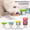 MoPawKT- Pet Food Can Covers Silicone Lids for 3-15 oz