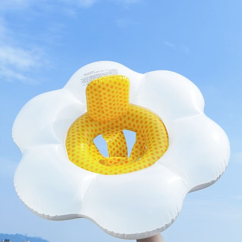 Baby Sun Flower Swimming Ring Kids Inflatable Floating Ring Swim