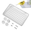 Parrot Cage Stand - Stainless Steel Parrot Perch Shelf -